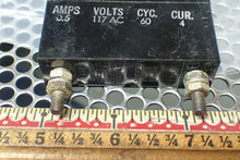 Load image into Gallery viewer, HEINEMANN AM13MG6 Circuit Breakers 117VAC 0.5A CYC 60 Used Warranty (Lot of 3)
