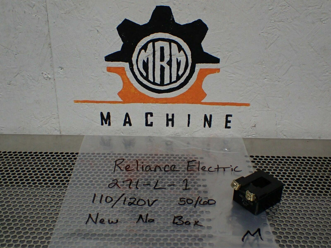 Reliance Electric 271-L-1 Coil 110/120V 50/60Hz New Old Stock No Box