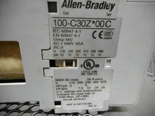 Load image into Gallery viewer, Allen Bradley 100-C30Z*00 Ser C Contactor 55A 600VAC 24VDC Coil &amp; 100-SB10 Ser B

