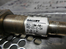 Load image into Gallery viewer, Balluff BOS 18M-NA-1PD-E5-C-S4 Photoelectric Sensor 10-30VDC 200mA Used Warranty
