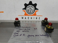 Load image into Gallery viewer, Sylvania 100T-PLT10 Red Pilot Lights 120V 50/60Hz Used With Warranty (Lot of 3)
