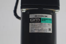 Load image into Gallery viewer, MEG Model X6091A Orient Motor 4IK25GN-SM Motor W/ 4GN18K Gear Head See All Pics

