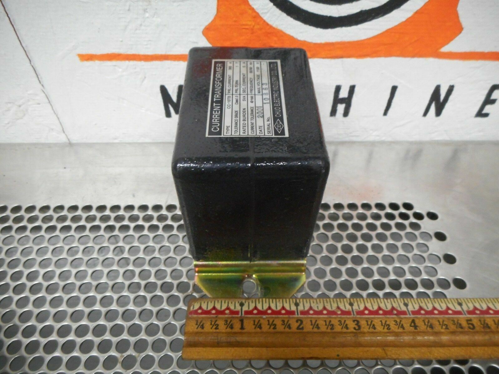 CHUO ELECTRIC CC-10TB 300A 50/60Hz 1150V Current Transformer Used With ...