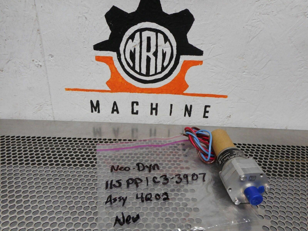 Neo-Dyn ITT Industries 115PP1C3-3907 Pressure Switch 5A 125/250VAC New Old Stock