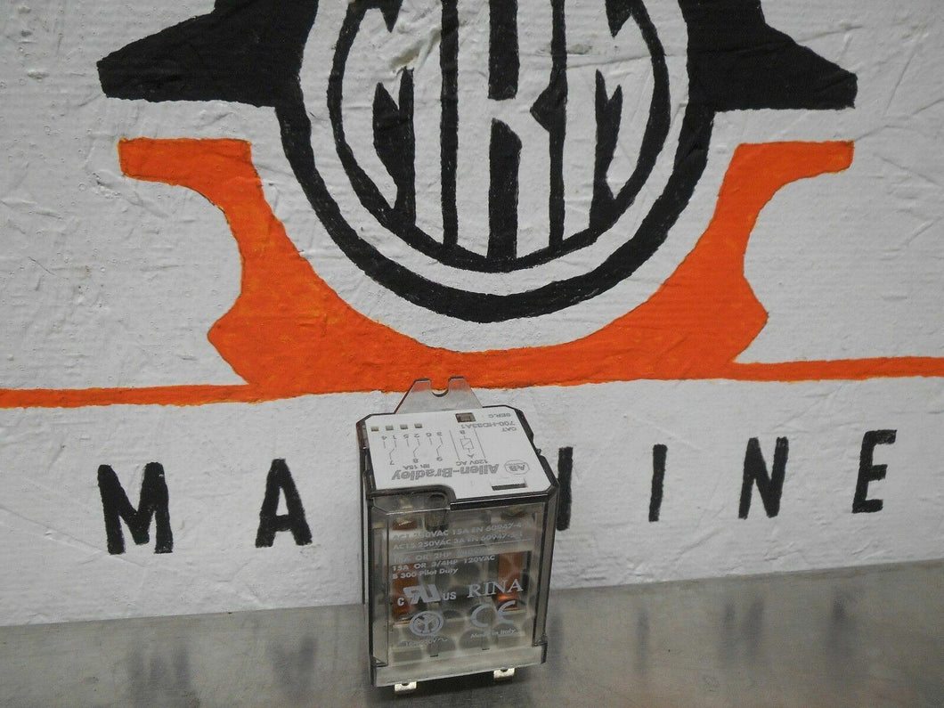 Allen Bradley 700-HD33A1 Ser C Relay 120VAC 15A Used With Warranty