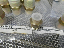 Load image into Gallery viewer, Parker Aeroquip (35) Adapters, Tee Fittings, Cartridges 1/2X1/2 3/8X3/8 And More
