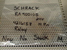 Load image into Gallery viewer, SCHRACK RA900105 24V 4216158 14Pin Relay New Old Stock No Box
