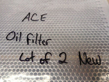 Load image into Gallery viewer, ACE Oil Filters New Old Stock (Lot of 2) Fast Free Shipping
