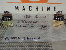 Load image into Gallery viewer, Hart Advance 33BQA6F Relays Used With Warranty (Lot of 2) See All Pictures

