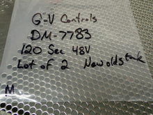 Load image into Gallery viewer, G-V Controls DM-7783 120Sec 48V Thermal Timing Elements New No Box (Lot of 2)
