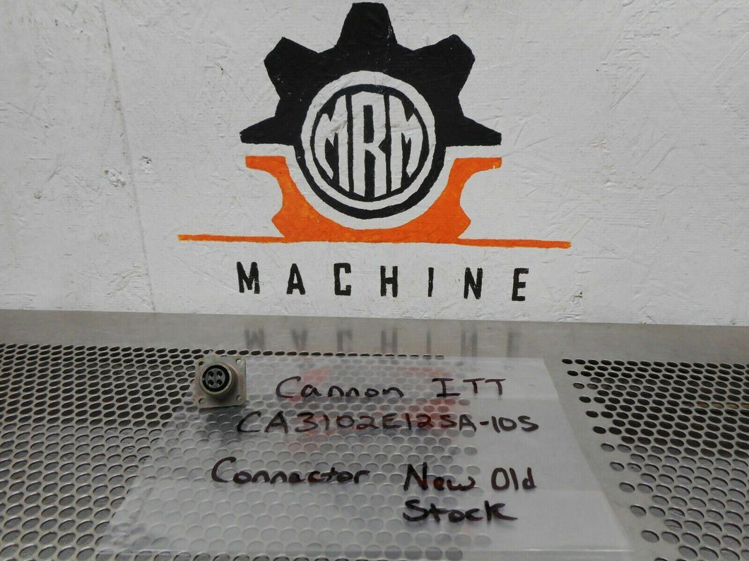 Cannon ITT CA3102E12SA-10S Circular Connector 4 Pin New No Box