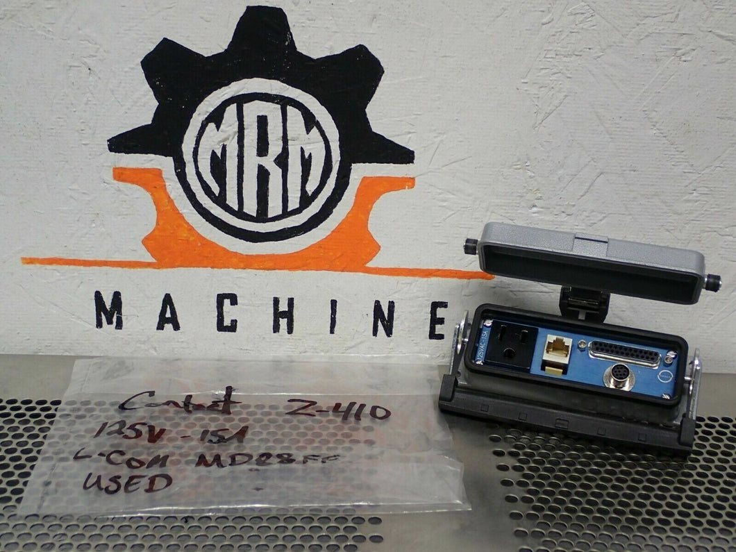 Contact Z-410 125V 15A L-COM MD88FF Interface Used With Warranty