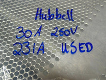 Load image into Gallery viewer, Hubbell Twist Lock Turn &amp; Pull Connector 231A 30A 250V Used With Warranty
