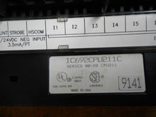 Load image into Gallery viewer, GE Fanuc IC692CPU211C Programmable Controller Series 90-20 IC692MAA541C Used
