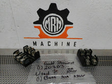 Load image into Gallery viewer, Gould Shawmut 20303 Fuse Holder 30A 250V &amp; Buss 30A 250V Fuse Holder Used
