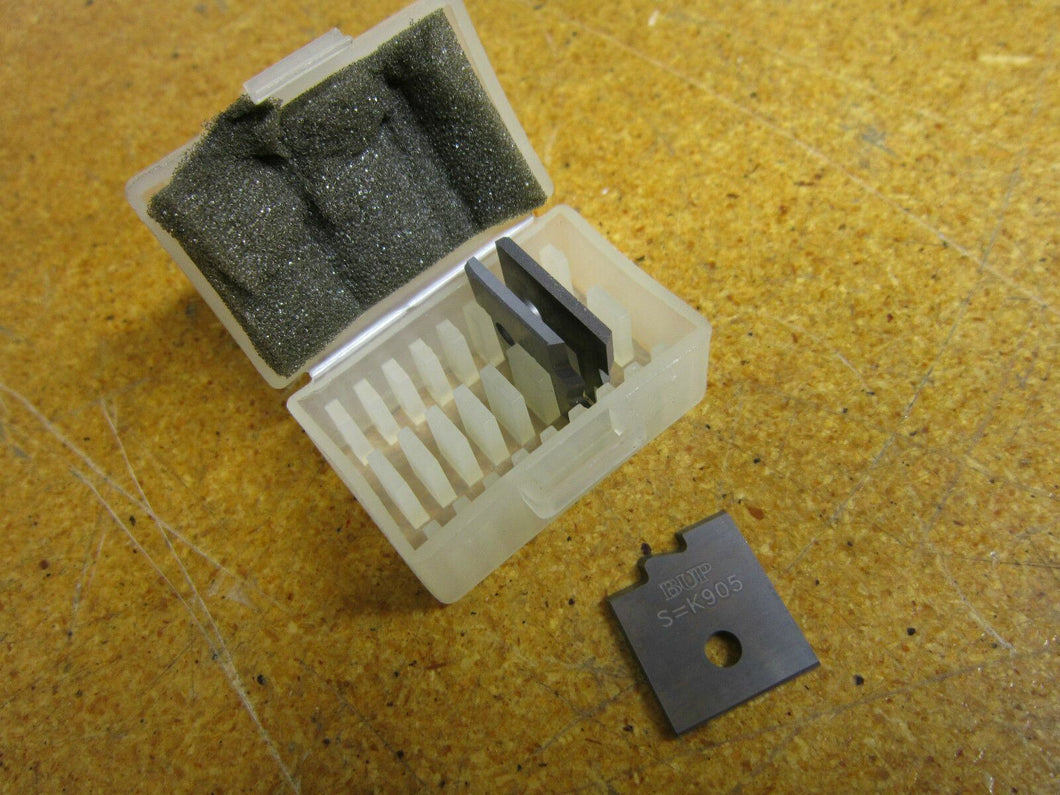 BUP UTENSILI S-K905 20X25X2 Carbide Blade Inserts (Lot of 3)