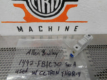 Load image into Gallery viewer, Allen Bradley 1492-FB1C30 Ser A Fuse Holder &amp; CC Tron FNQ-R-4 Fuse 4A Used
