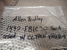 Load image into Gallery viewer, Allen Bradley 1492-FB1C30 Ser A Fuse Holder &amp; CC Tron FNQ-R-4 Fuse 4A Used
