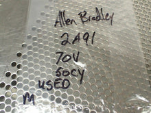 Load image into Gallery viewer, Allen Bradley 2A91 70V 50Cy Coil Used With Warranty Fast Free Shipping
