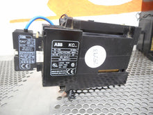 Load image into Gallery viewer, ABB KC40E Contactor 24VDC CA7-10-01 Auxiliary Contact &amp; RV-BC6/60 Used (2 Lot)
