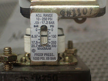 Load image into Gallery viewer, Barksdale EJS? MZ50 Pressure Switch 981107 Adj. Range 10-250PSI .69-17.2Bar New
