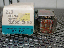 Load image into Gallery viewer, Potter &amp; Brumfield (1) KCP14 10000 Ohms &amp; (1) KCP14 2500 Ohms Relays New
