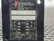 Load image into Gallery viewer, Syracuse Electronics TIR-115A-40-2T 4569 Solid State Relay Used With Warranty
