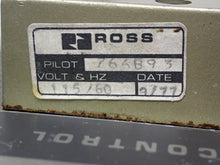 Load image into Gallery viewer, ROSS 7076A6301 Pneumatic Valve With 766B93 Coil 115V 60Hz Used With Warranty
