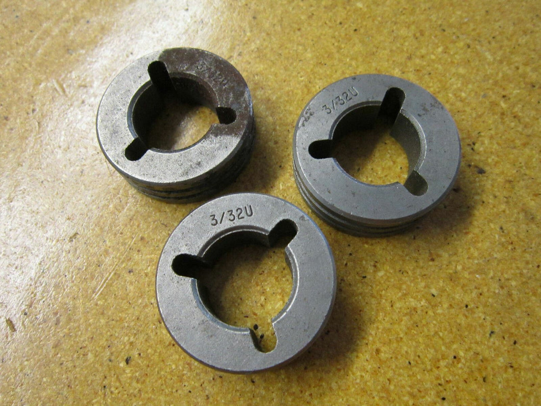 3/32U Roller (Lot of 3)