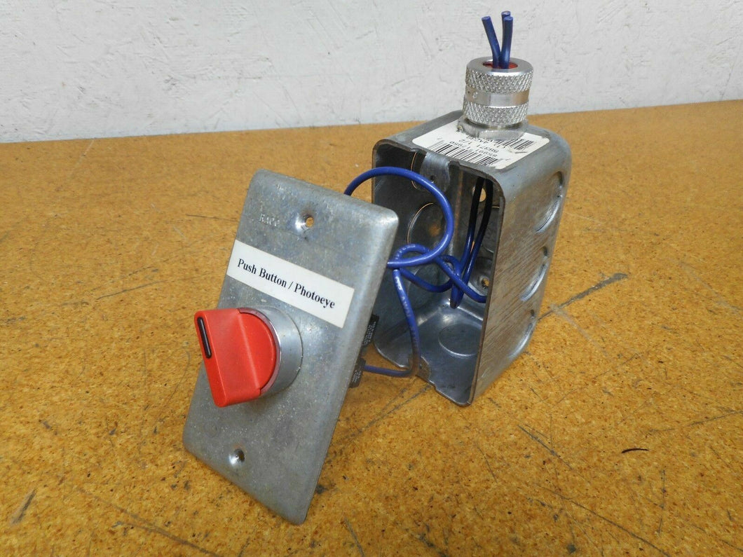 Telemecanique ZB2-BE102 & ZBE-BE101 Cont. Blocks With 2 Position Selector Switch