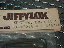 Load image into Gallery viewer, DME Jiffy-Lok LK-3-11-L Locking Keys 1/16&quot; Dia x 1/14&quot; New (Lot of 22 Keys)
