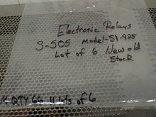 Load image into Gallery viewer, Electronic Relays S-505 Model SJ-925 New No Box (Lot of 6) See All Pictures
