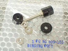 Load image into Gallery viewer, Abbatron 02-02 899-103 Black Binding Posts New Old Stock (Lot of 10)
