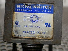 Load image into Gallery viewer, Micro Switch 914CE2-KQV Limit Switch 3A 250VAC Used With Warranty
