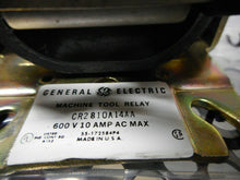 Load image into Gallery viewer, General Electric CR2810A14AA Machine Tool Relay 10A 600V 22D135G2 110/120V Coil
