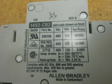 Load image into Gallery viewer, Allen Bradley 1492-CB2-G150 CIRCUIT BREAKER 15AMP 2POLE 480Y/277V 10KAIC
