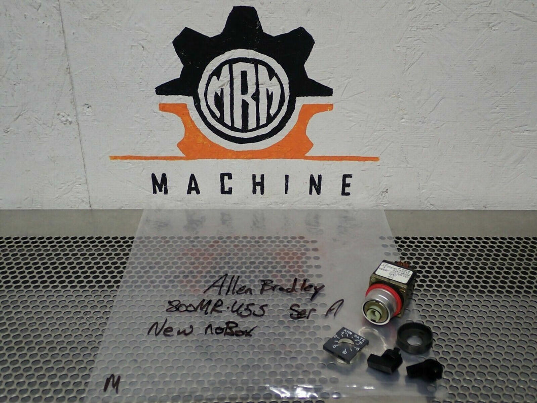 Allen Bradley 800MR-U55 Ser A Selector Switch New Old Stock