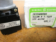 Load image into Gallery viewer, General Electric CR104ME006 Illumination Pushbutton Blue 28V AC/DC NEW
