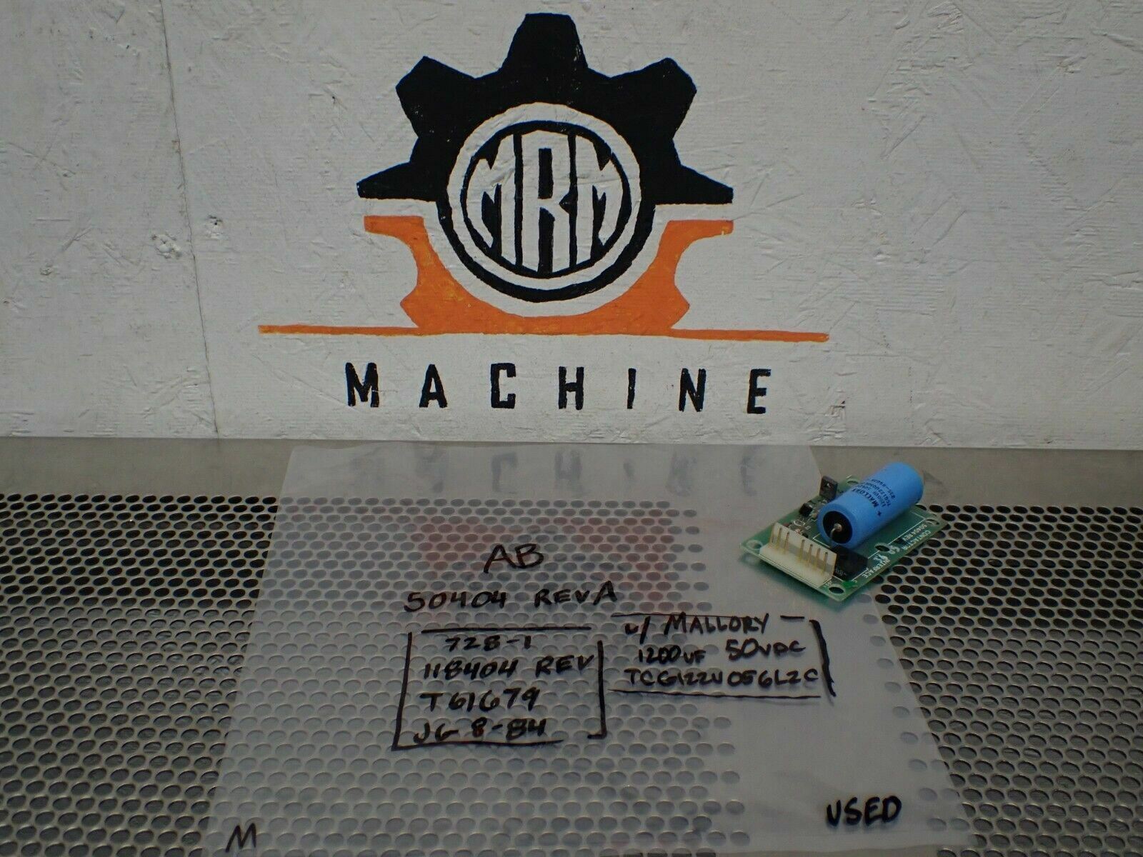 Allen Bradley 50404 Rev A Contactor Interface Circuit Board 118404 Use ...