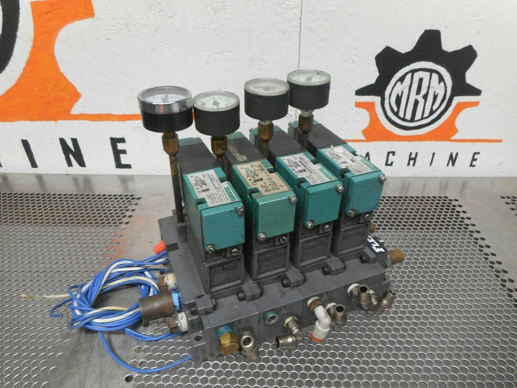 Numatics (3) 081SA400M000061 (1) 081SA402M000061 Valves (4) 082RS125U016W00