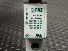 Load image into Gallery viewer, Moeller FAZ G2A-CNA Circuit Breaker 2A 1 Pole Used With Warranty
