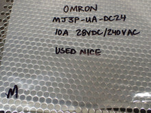 Load image into Gallery viewer, Omron MJ3P-UA-DC24 Relay 10A 28VDC/240VAC Used With Warranty
