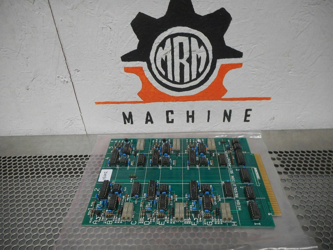 MC/D 853595 2 Assy 853596 2 1 High Resolution Set-Point Board Used With Warranty