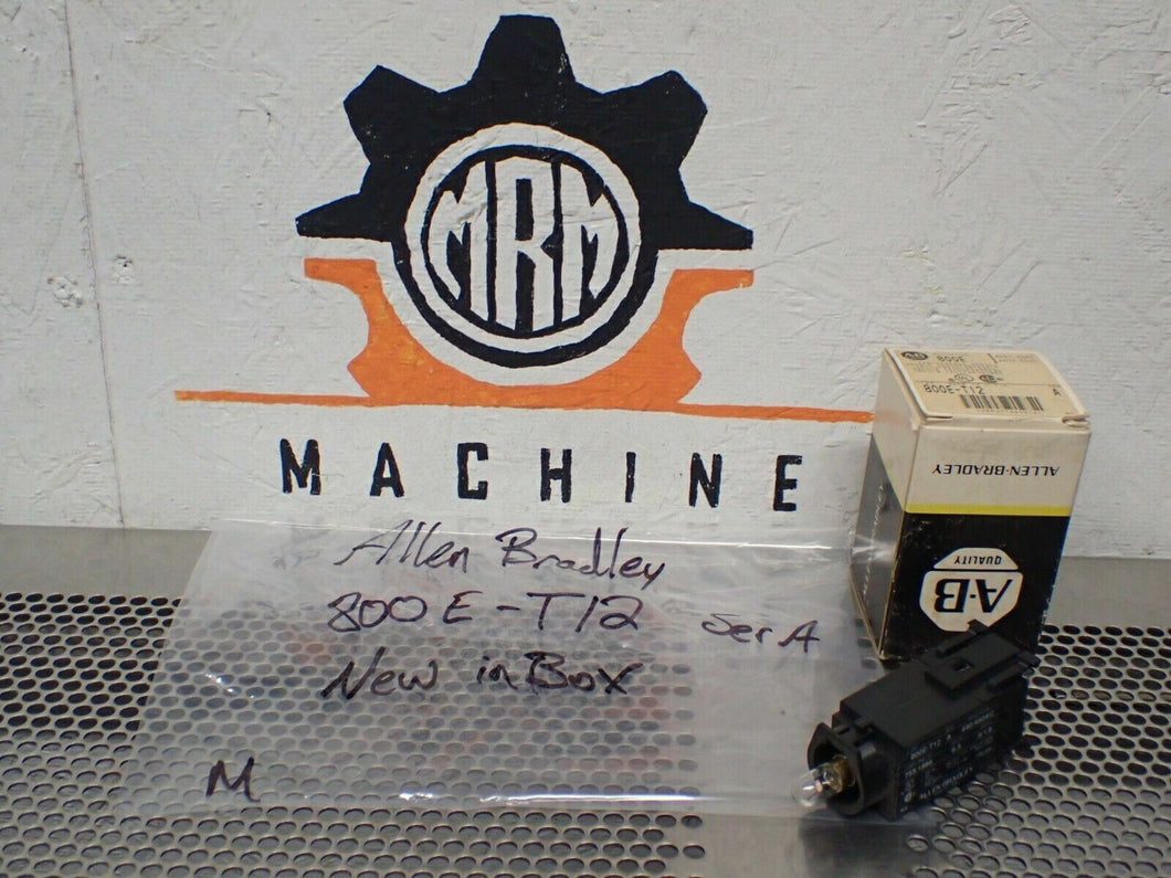 Allen Bradley 800E-T12 Ser A Transformer Module 480V 60Hz 440V 50Hz New In Box