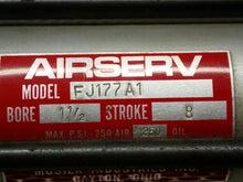 Load image into Gallery viewer, AIRSERV EJ177A1 Cylinder 1-1/2&quot; Bore 8&quot; Stroke Used With Warranty
