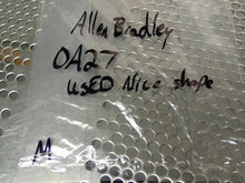 Load image into Gallery viewer, Allen Bradley 0A27 Coil 24V 60Cy 12V 25Cy Used With Warranty
