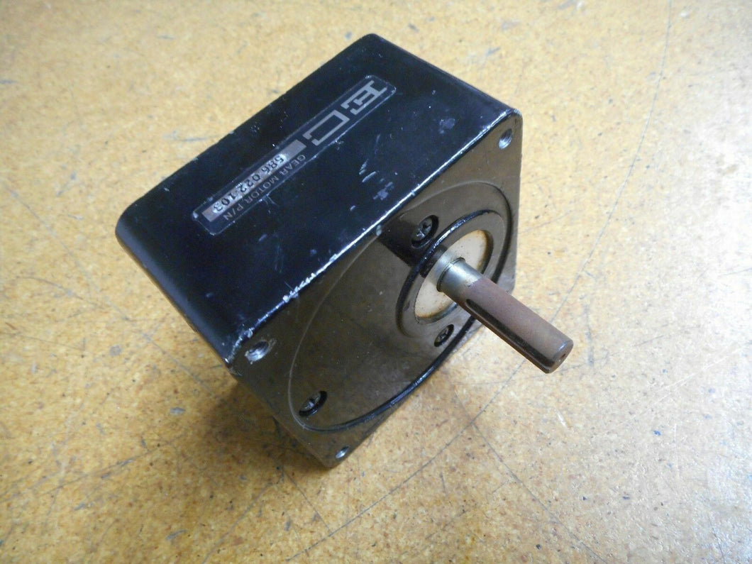 EC 586-022-103 Gear Motor 3/8