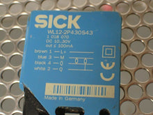 Load image into Gallery viewer, SICK 1018070 WL12-2P430S43 Photoelectric Sensor DC10-30V 100mA Used W/ Warranty
