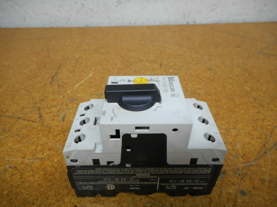 Moeller PKZM0-1,6 Ser 02 Manual Motor Starter 1.0-1.6A Used With Warranty