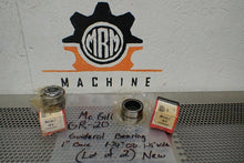 Load image into Gallery viewer, McGill GR-20 Guiderol Bearings 1-1/4&quot; Bore 1-3/4&quot; OD 1-1/4&quot; Wide New (Lot of 2)
